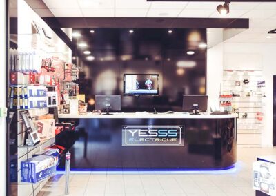 Éclairage d&rsquo;un magasin de matériaux à Rennes (35)