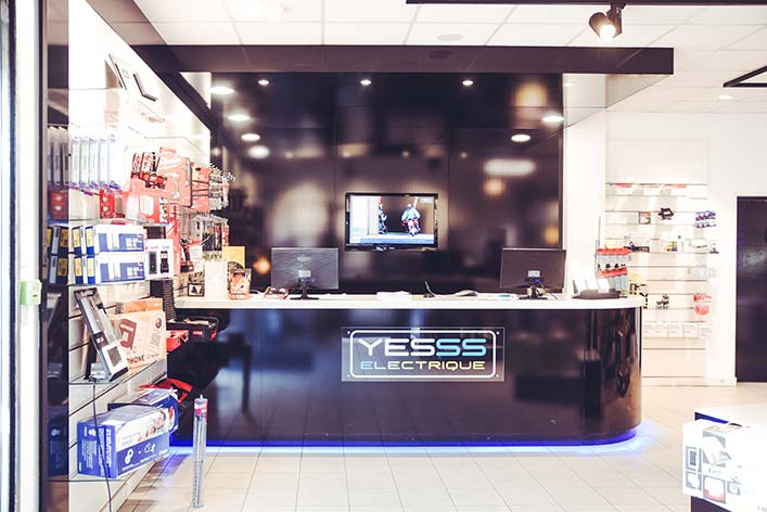 Éclairage d&rsquo;un magasin de matériaux à Rennes (35)